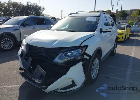 2017 Nissan Rogue Sv z USA, uszkodzony, nr VIN KNMAT2MV5HP556255